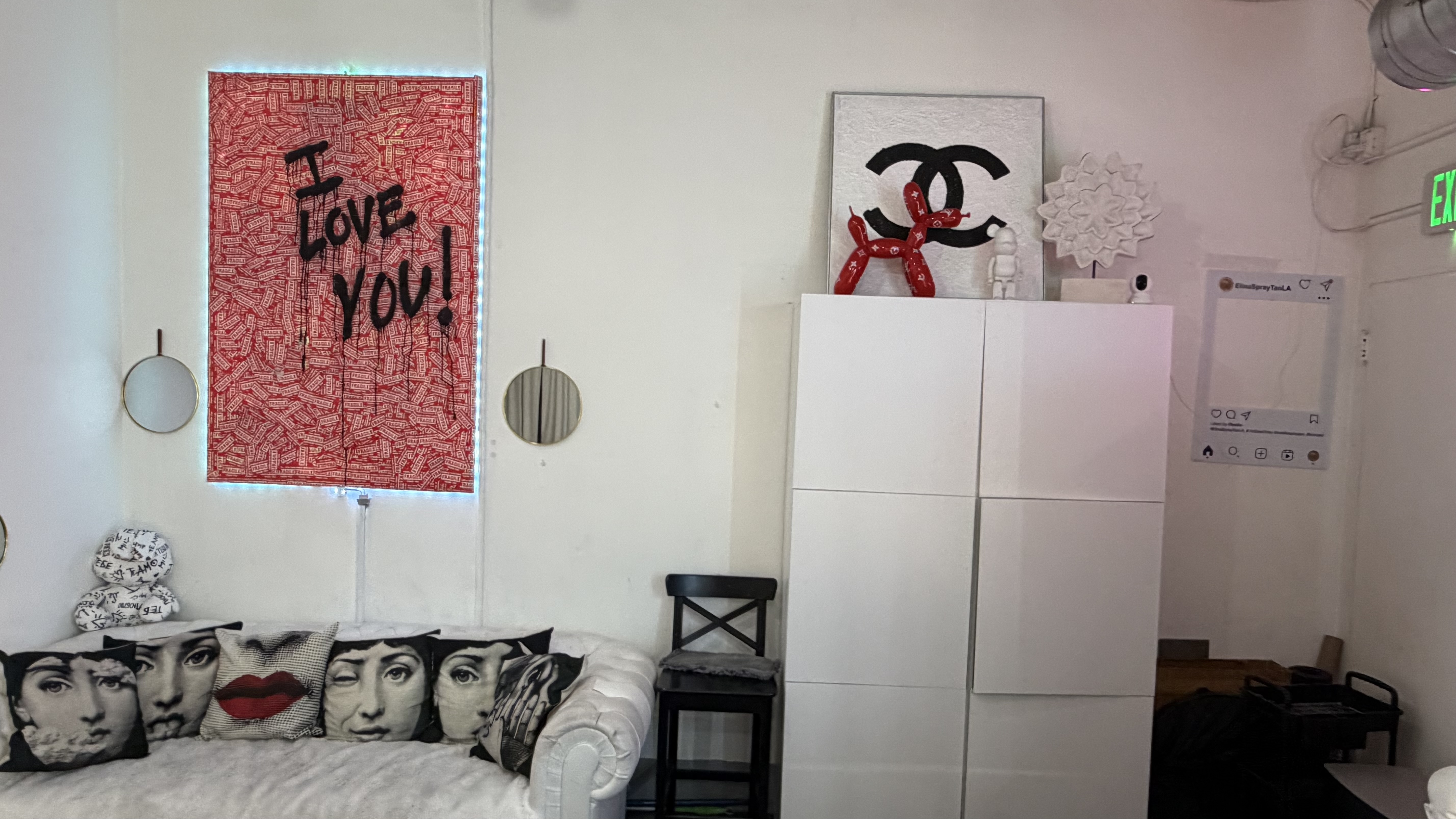 The lounge